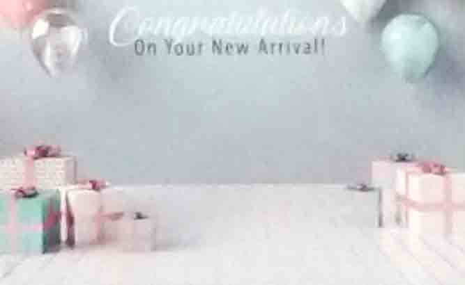 AC5131 - Congratulations On Your New Arrival - 2.45 pkg, 2.25/10