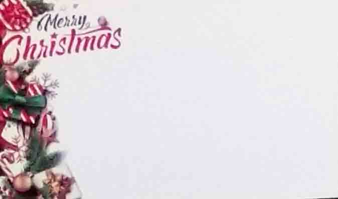 SP0735 - Merry Christmas - 2.45 pkg, 2.25/10