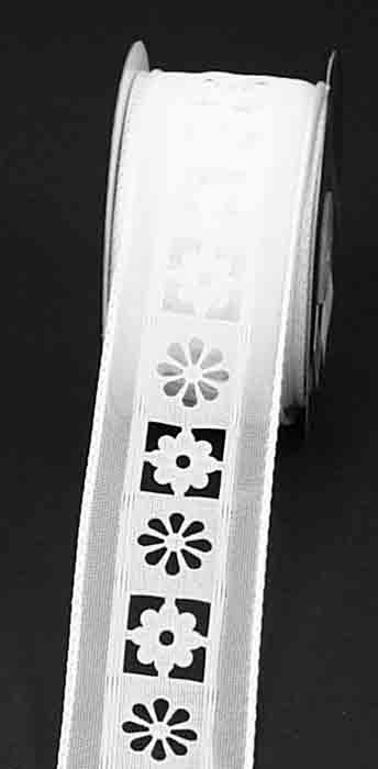 7006 - 1.5" x 10 yds Wired Sheer Daisy - 5.95 bolt
