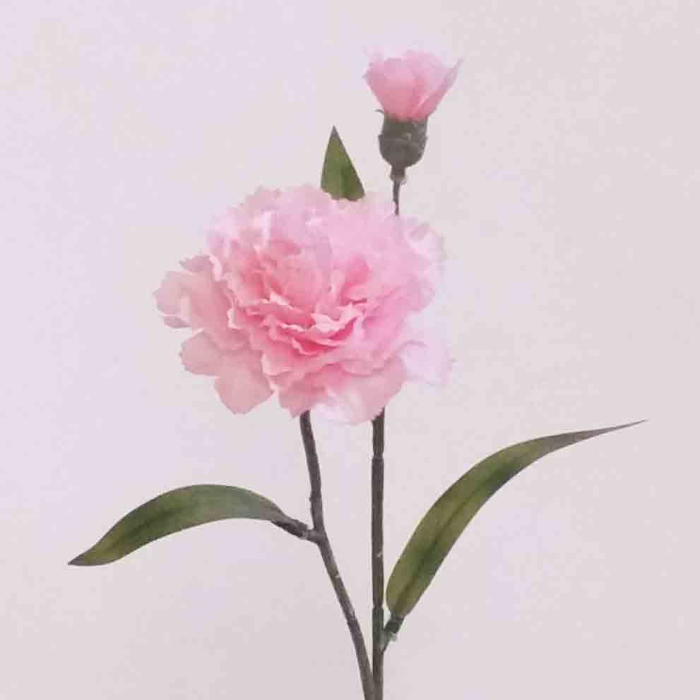 C953 - 15" Carnation Stem with Bud - 1.25 ea, .95/48