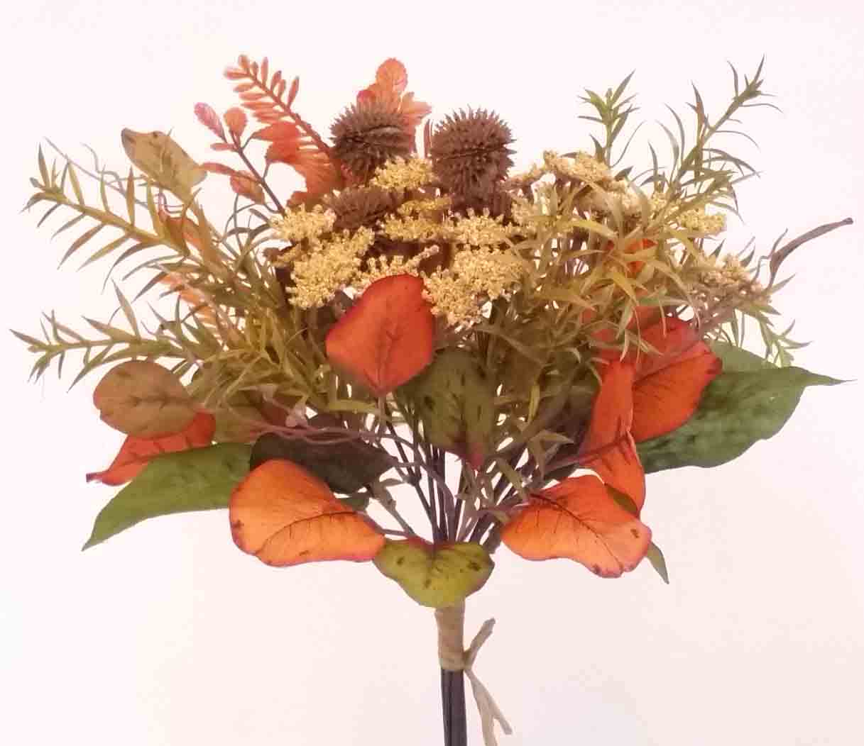 MB98 - 13" Thistle/Astilbe Bouquet - 7.50 ea