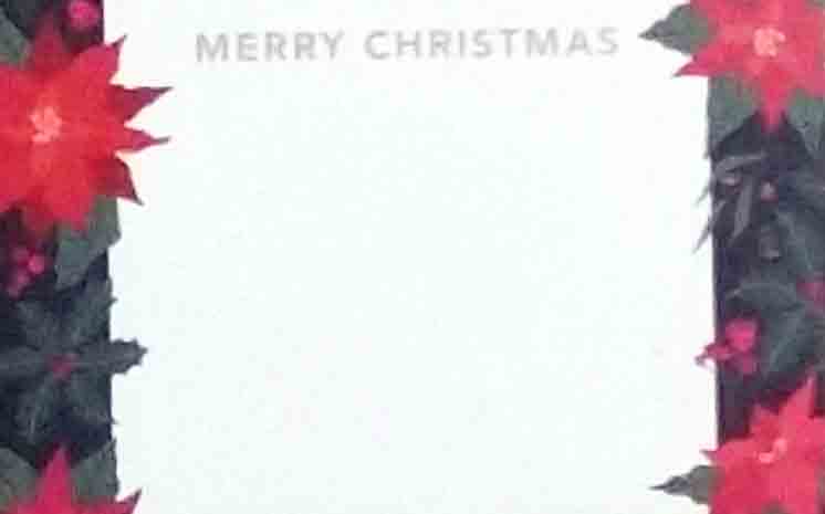 AC5180 - Merry Christmas - 2.45 pkg, 2.25/10
