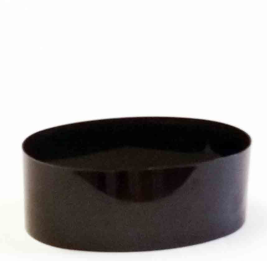 195 - 7.5" Black Oval Bowl - 2.70 ea, 2.25/28