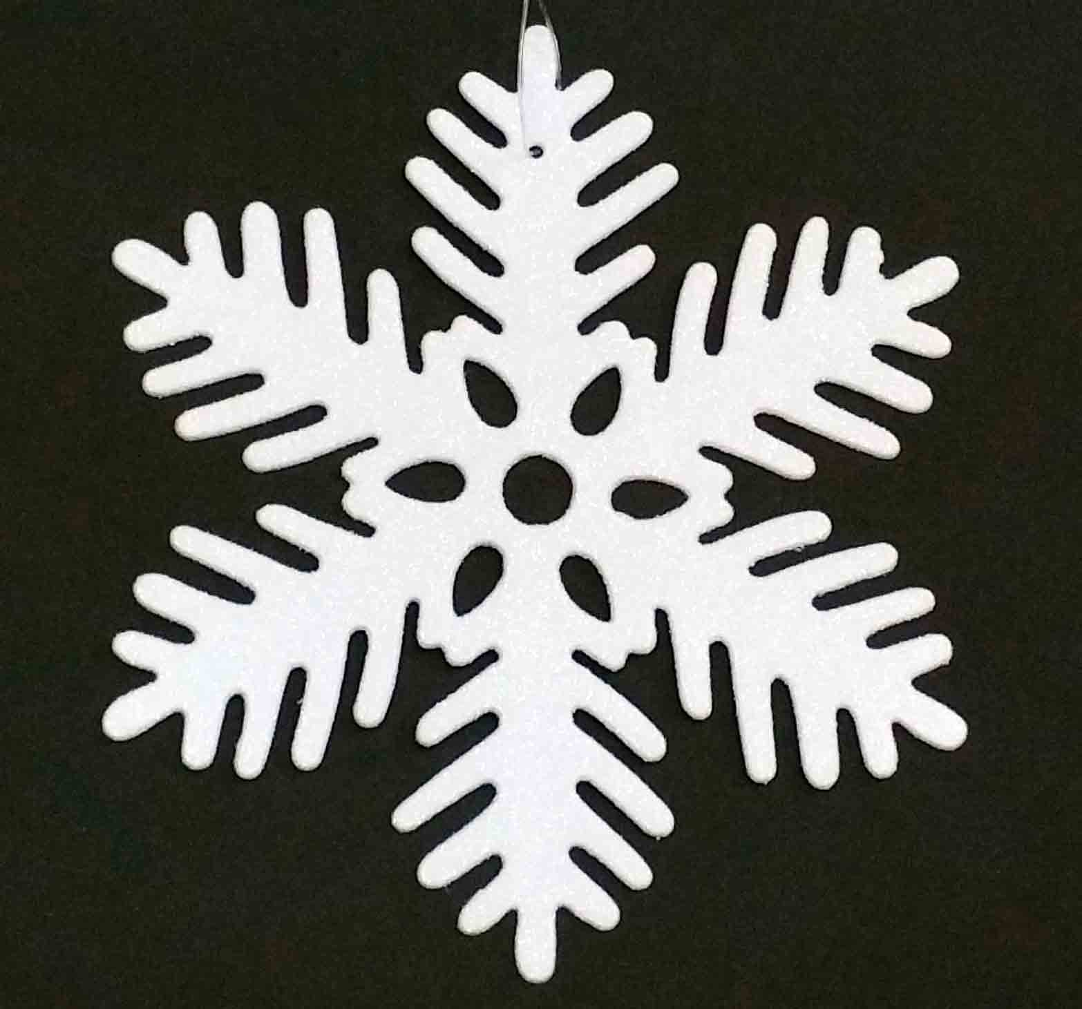 X827 - 10.5" Snowflake - 1.50 ea