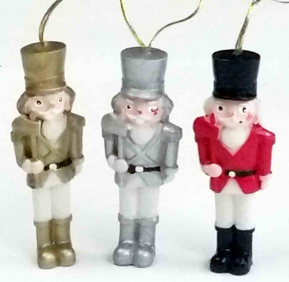 X573 - 4" Nutcracker Ornaments - 1.55 ea, 1.45/12