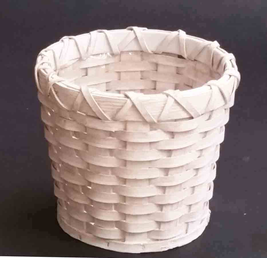 8507 - 6.5" Woodchip Pot Cover - 8.50 ea, 7.75/40