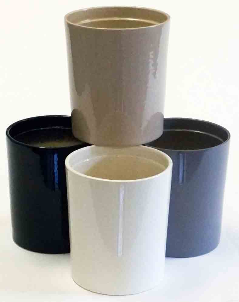 C120 - 5.25" x 6" Winchester Ceramic Pot - 6.75 ea, 6.25/6