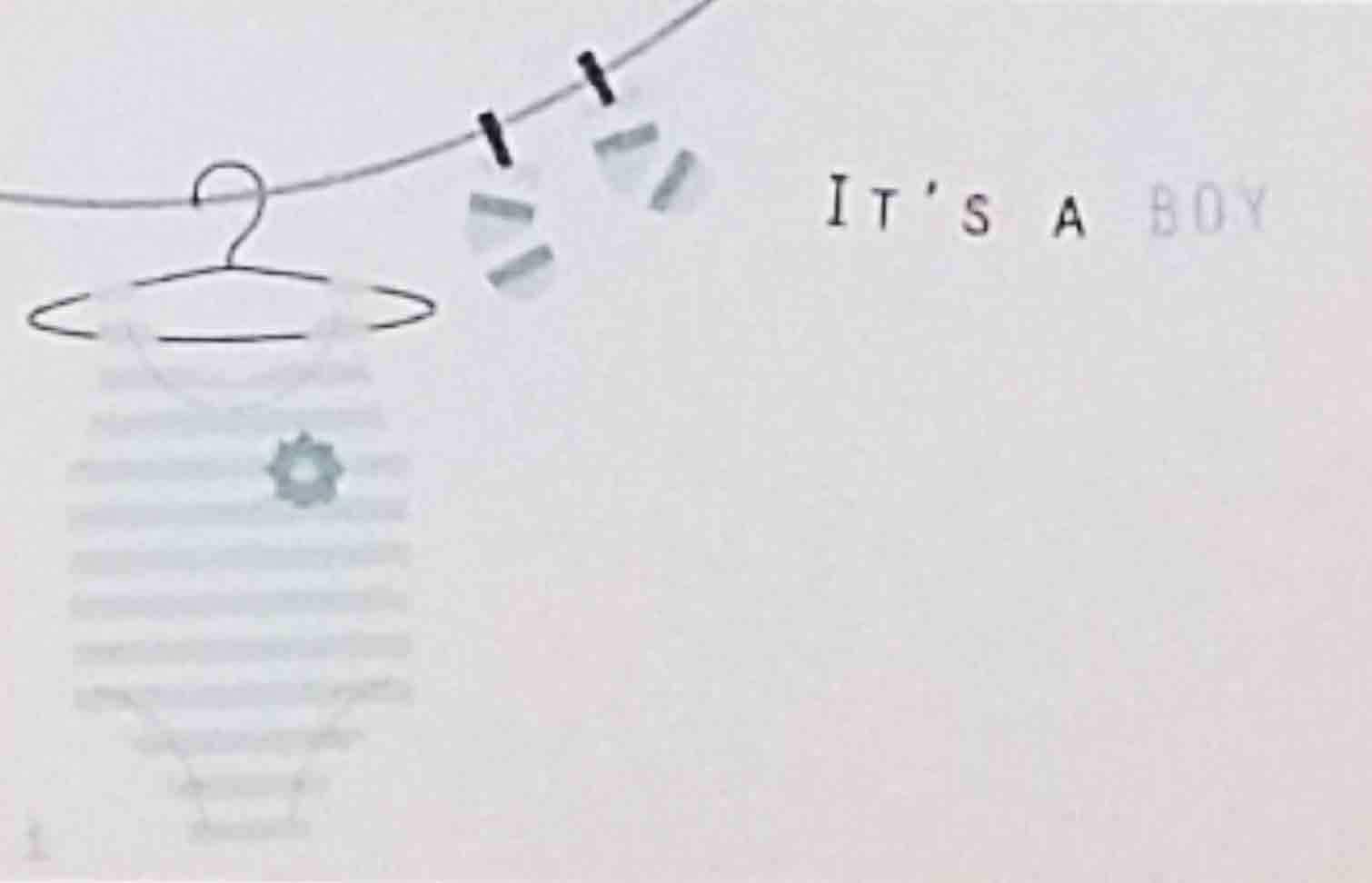 AC4869 - It's a Boy - 2.45 pkg, 2.25/10