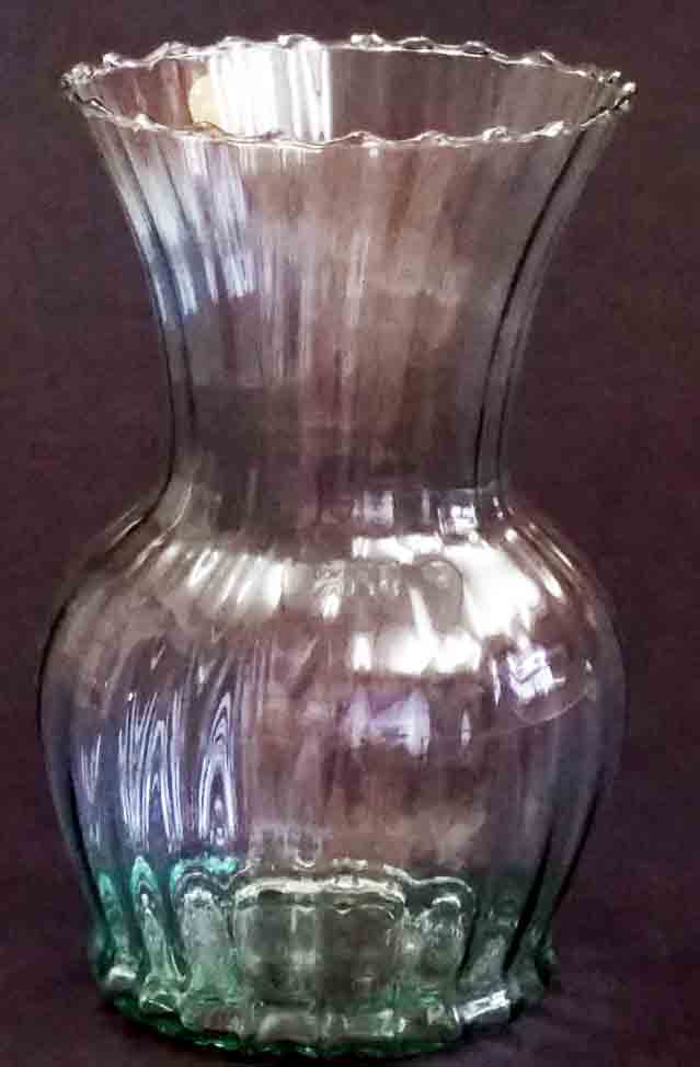 GL13 - 10.25" Optic Rio Vase - 13.95 ea, 13.25/6