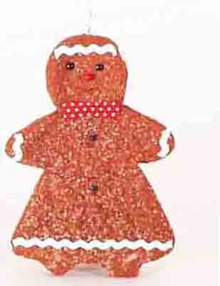 X392 - 5" Gingerbread Hangers - .75 ea
