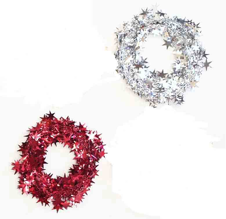 X025 - 25' Star Garland - .49 ea