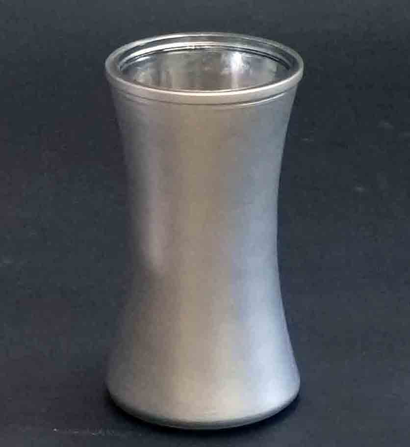 GC4940 - 8" Silver Gathering Vase - 6.95 ea, 6.55/12