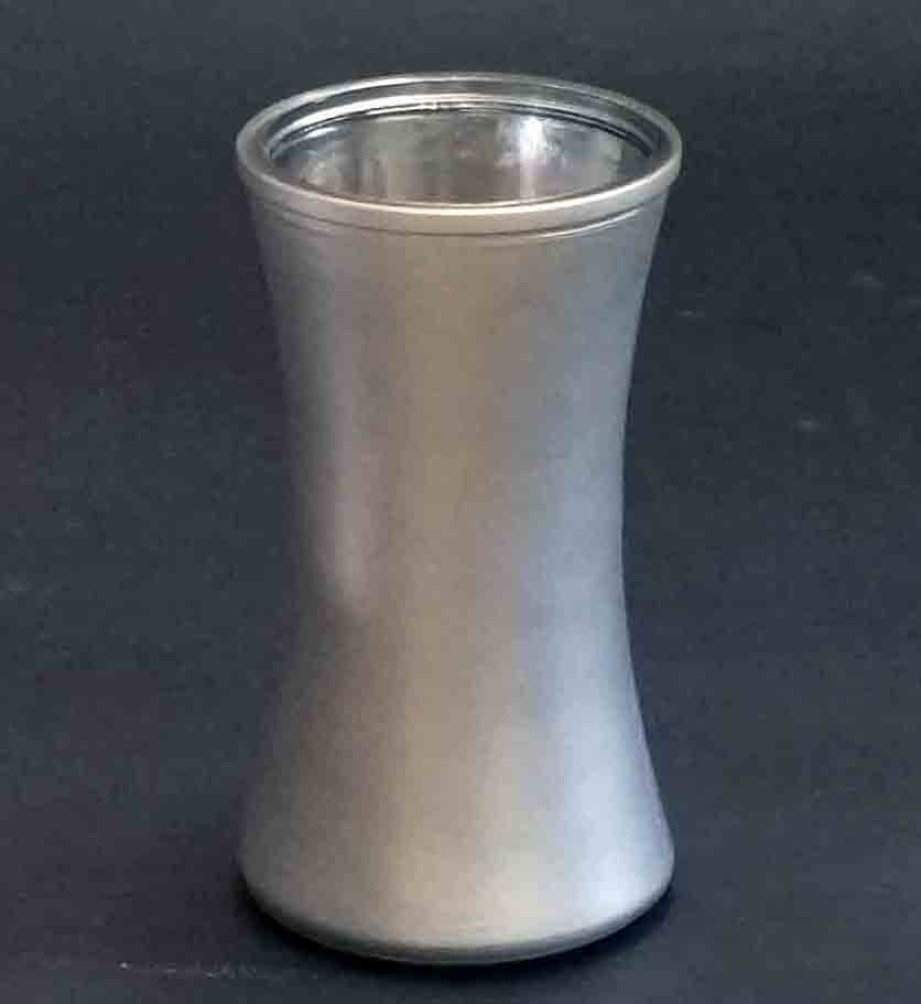 GC4940 - 8" Silver Gathering Vase - 5.50 ea, 5.25/12