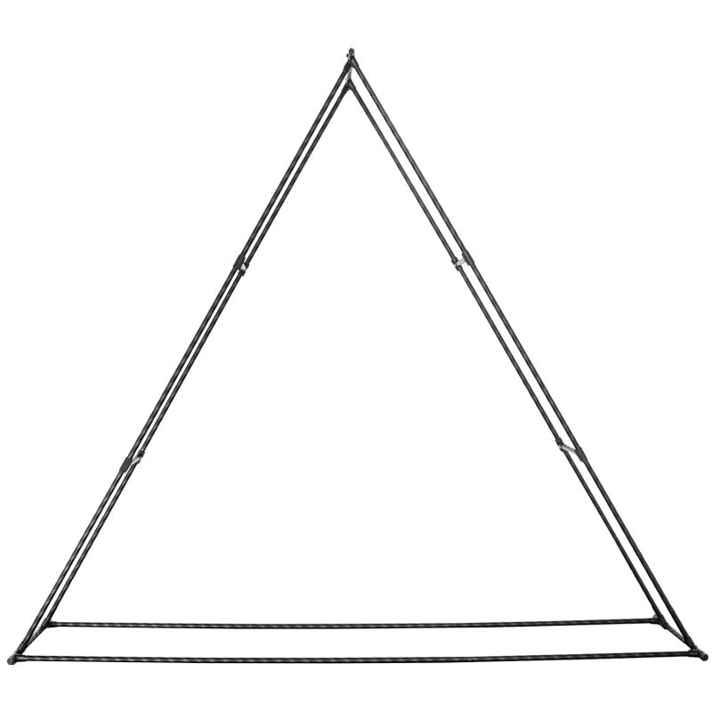 W9776 - 10' Triangle Arch - Black - 397.45