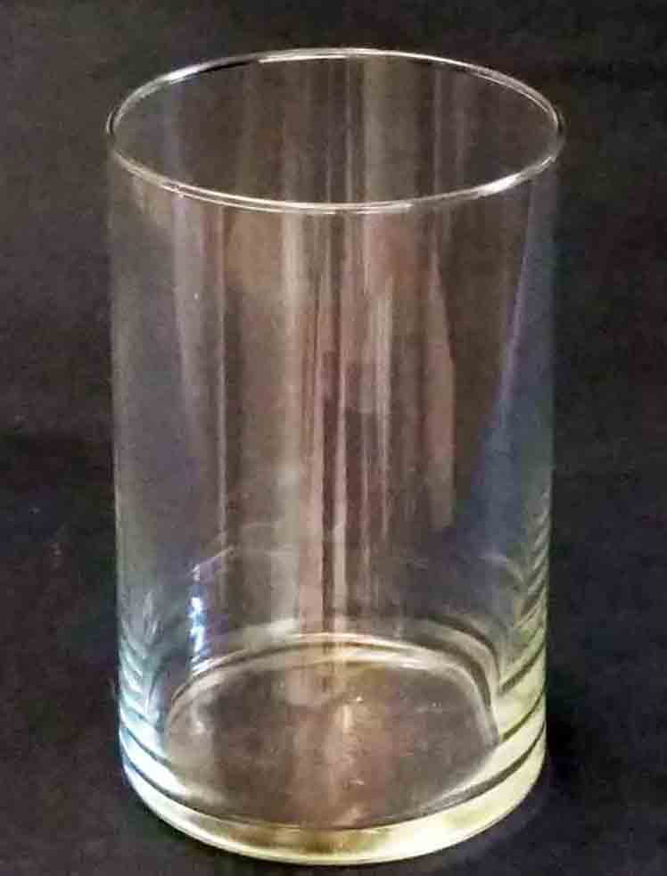 GL3263 - 8" Cylinder Vase - 7.55 ea, 7.30/6