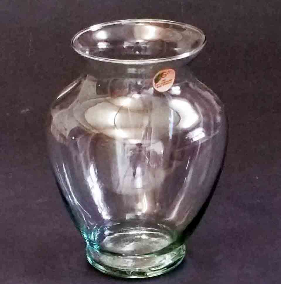 GL381 - 7" Glass Ginger Jar - 5.50 ea, 5.20/24