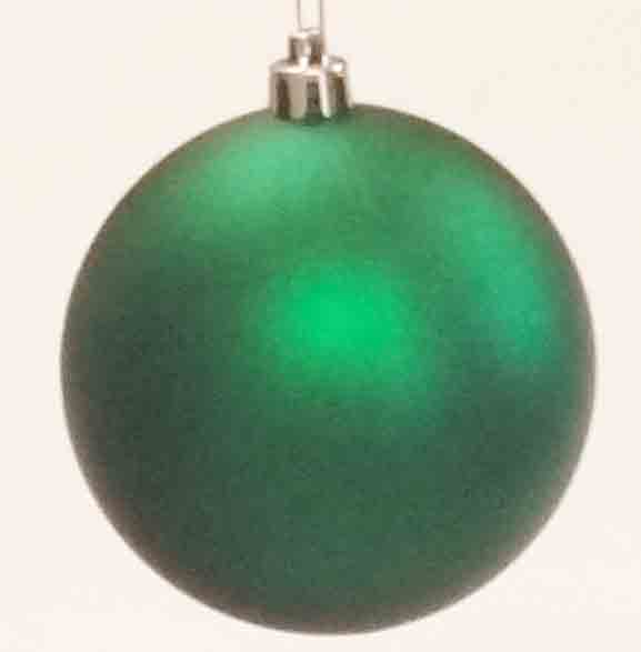 X981 - 3" Matte Green Hanging Ball - .80 ea, .55/24