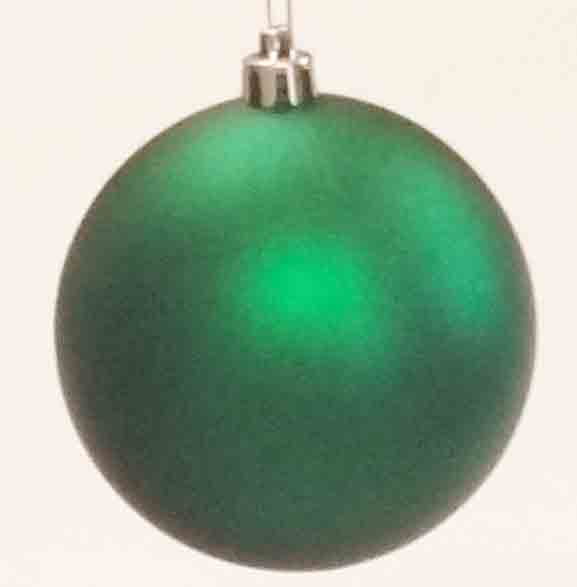 X981 - 3" Matte Green Hanging Ball - .99 ea, .79/24