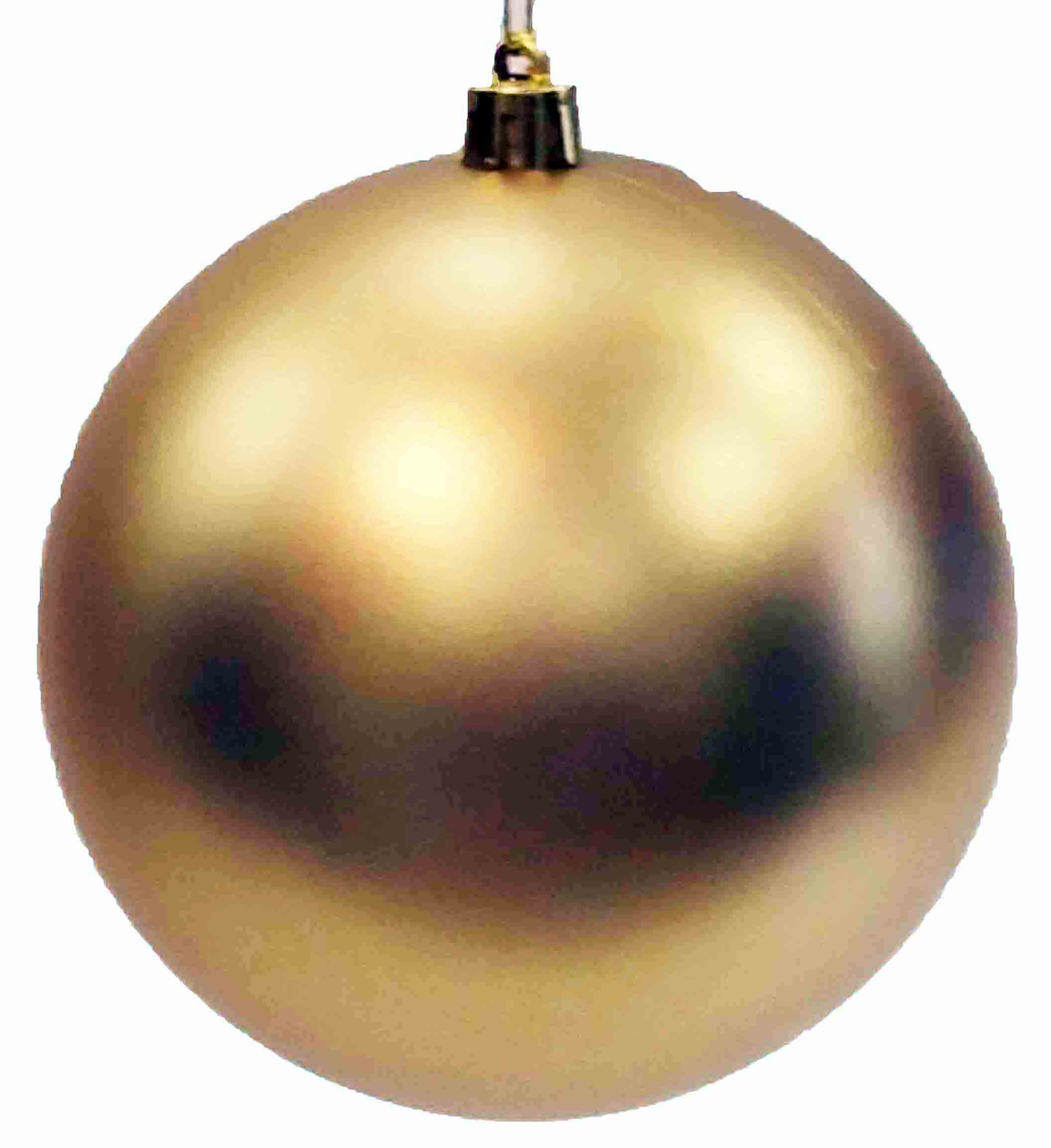 X9150 - 5.75" Shiny Gold Hanging Ball - 4.45 ea, 4.25/6