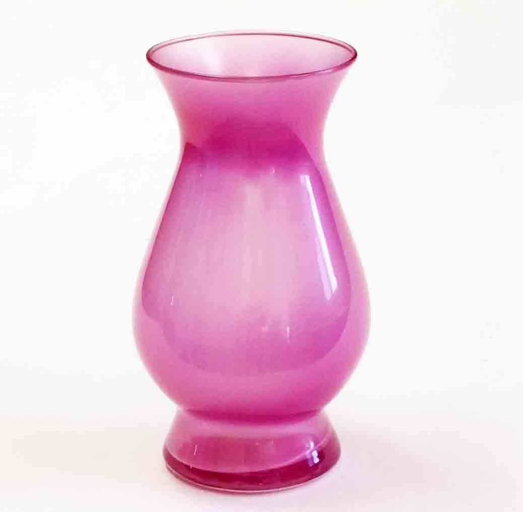 GC4061 - 10.625" Iridescent Pink Bella Vase - 7.50 ea, 7.25/6