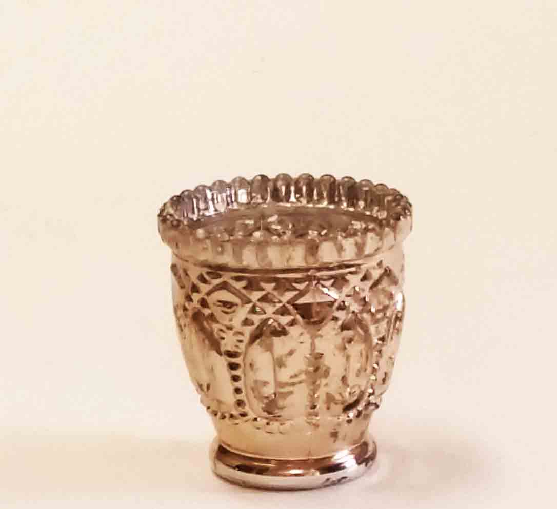 GL738 - 3" Gold Mercury Votive Holder - 1.25 ea, 0.95/24