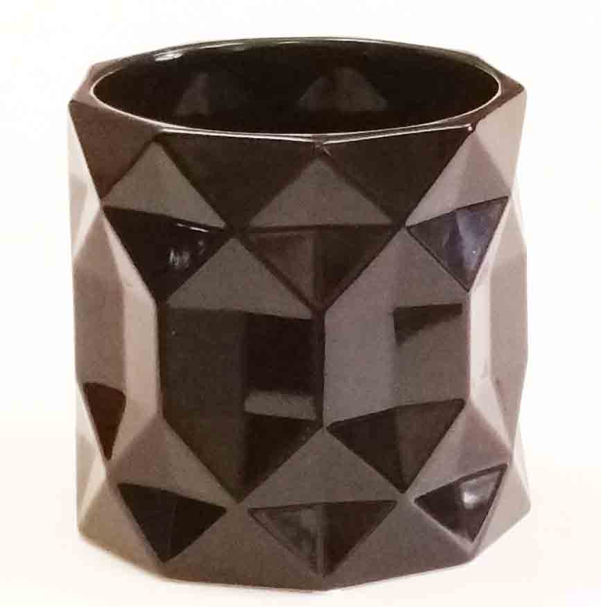 C478 - 6" Black Diamond Pot - 7.95 ea