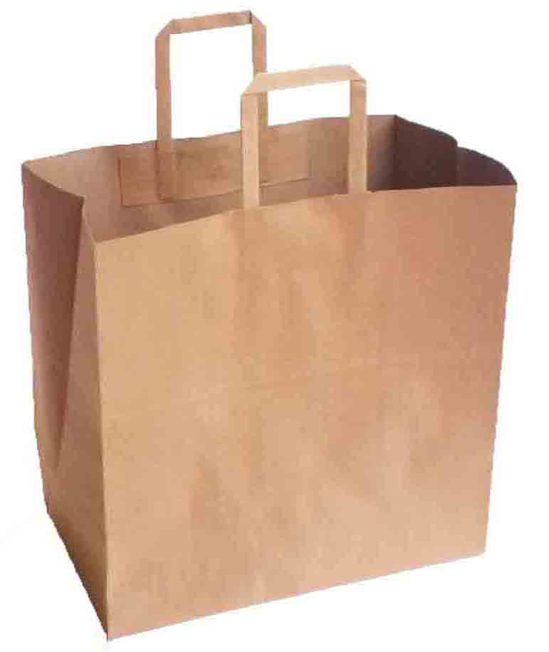 1067N - 7 x 12 x 12" Kraft Paper Bag - .40 ea, .35/12