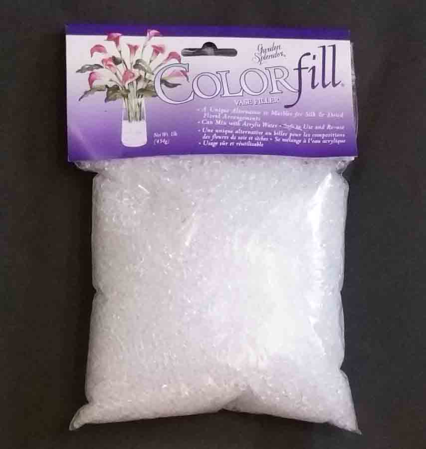 601 - Colorfill Vase Filler 1 lb. Bag - 4.75 ea