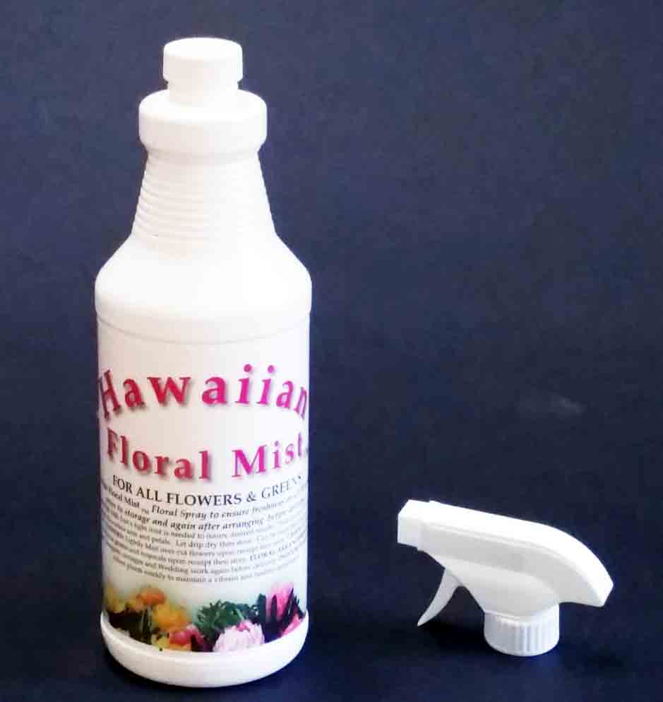 70839 - Hawaiian Floral Mist Spray Bottle - 20.95 ea