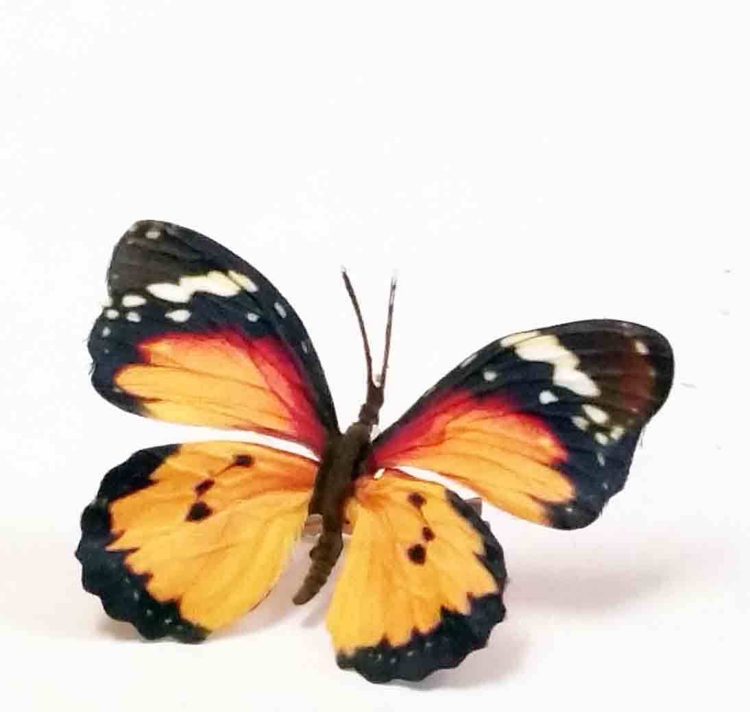 948 - 4.5" Monarch Butterfly with Clip - 1.50 ea, 1.25/12