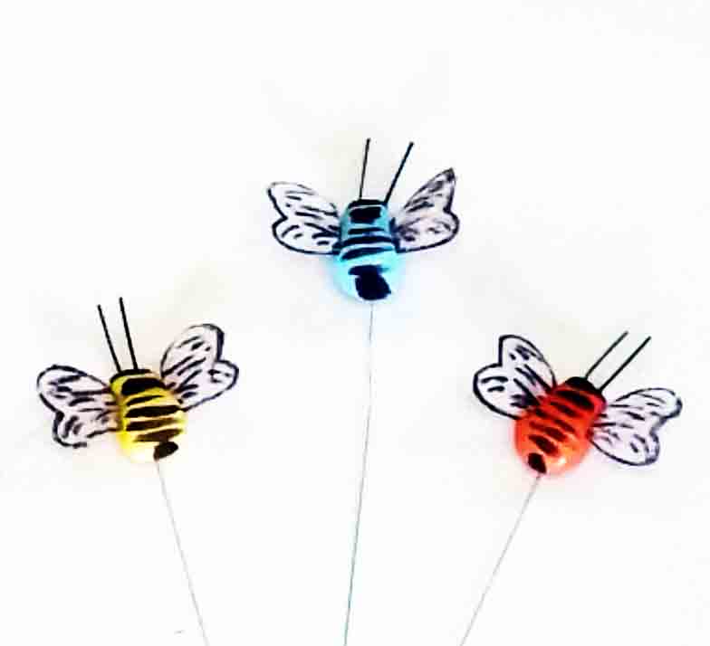 223 - 1" Bee on Wire - 5.95 dz