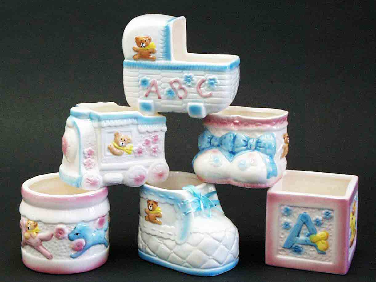 212 - 4.5"- 6" Baby Pottery - 47.40 case of 12