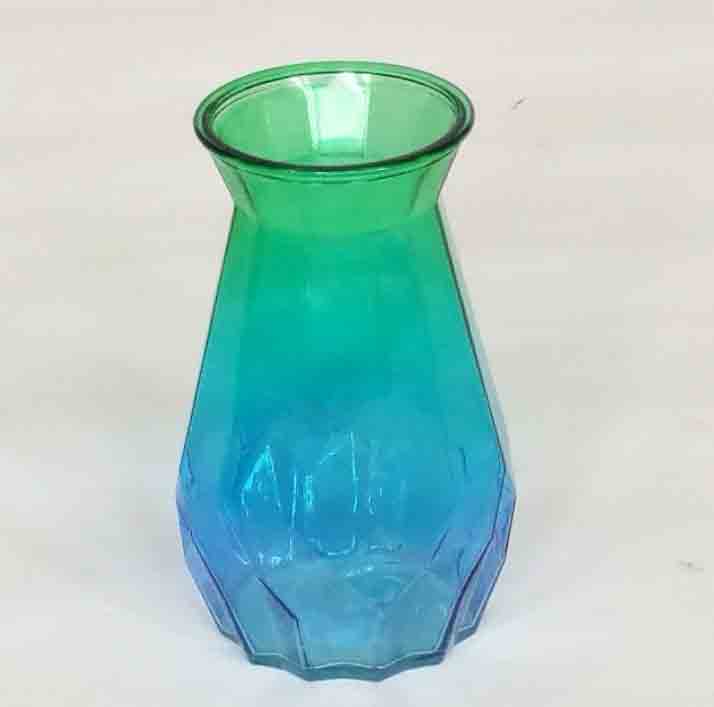 GC1450 - 9.75" Blue/Green Lucy Vase - 8.45ea, 7.95/6