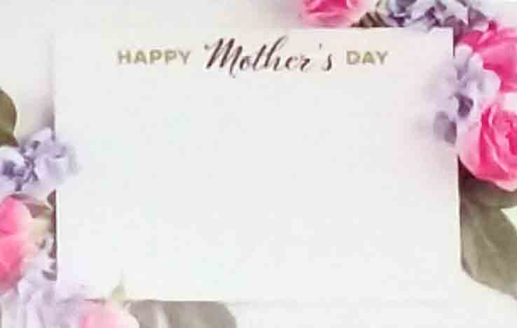 AC5185 - Happy Mother's Day - 2.45 pkg, 2.25/10