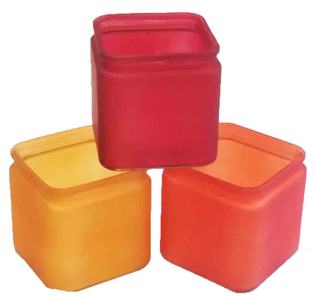 Tupperware Cool Square Mini (80 ML Set Of 10)