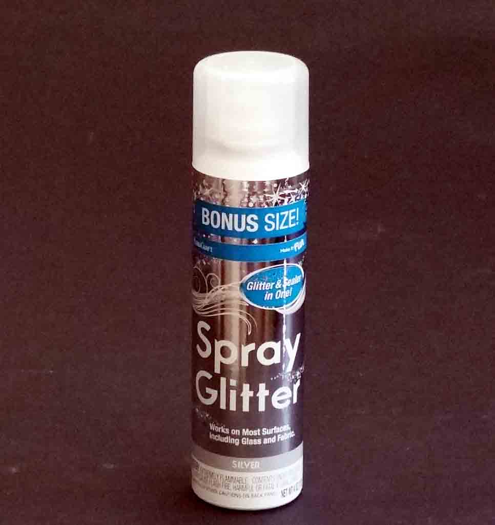352 - Silver Glitter Spray - 8.90 ea, 8.55/12