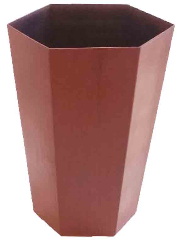 7832 - 18.4" Hexagon Planter - 24.50 ea