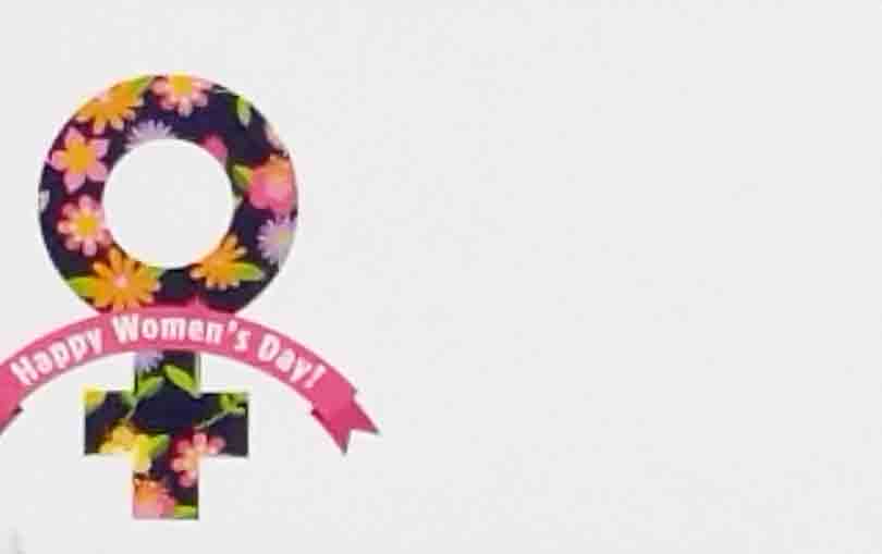 AC5158 - Happy Women's Day - 2.45 pkg, 2.25/10