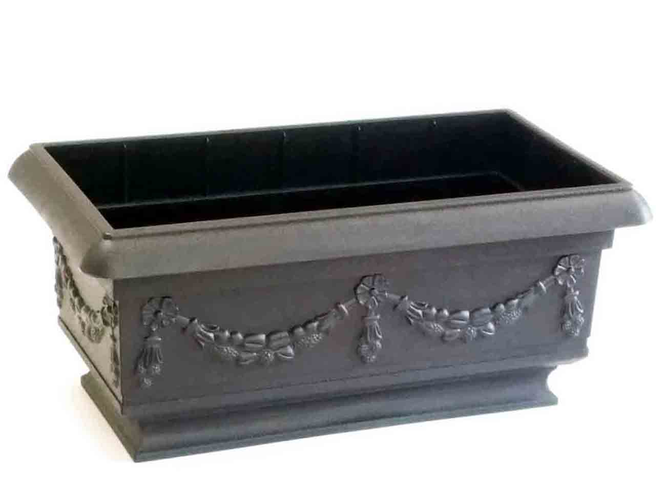 2103 - Rectangular Pedestal Container - 5.25 ea, 4.75/18