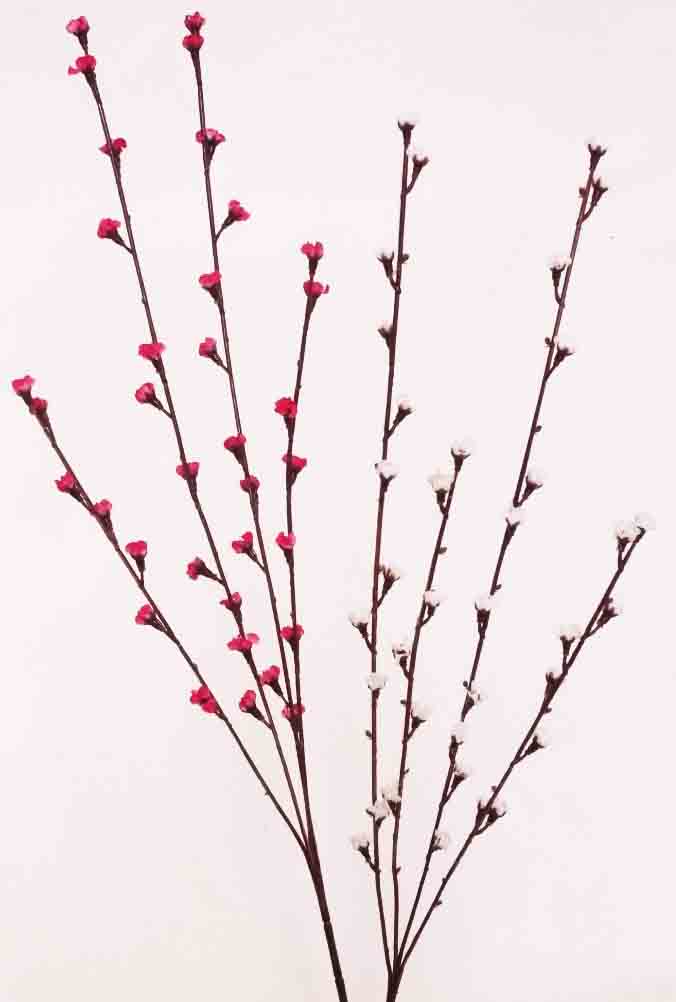 BB4 - 27" Cherry Blossom Bud Spray - 1.75 ea, 1.50/12