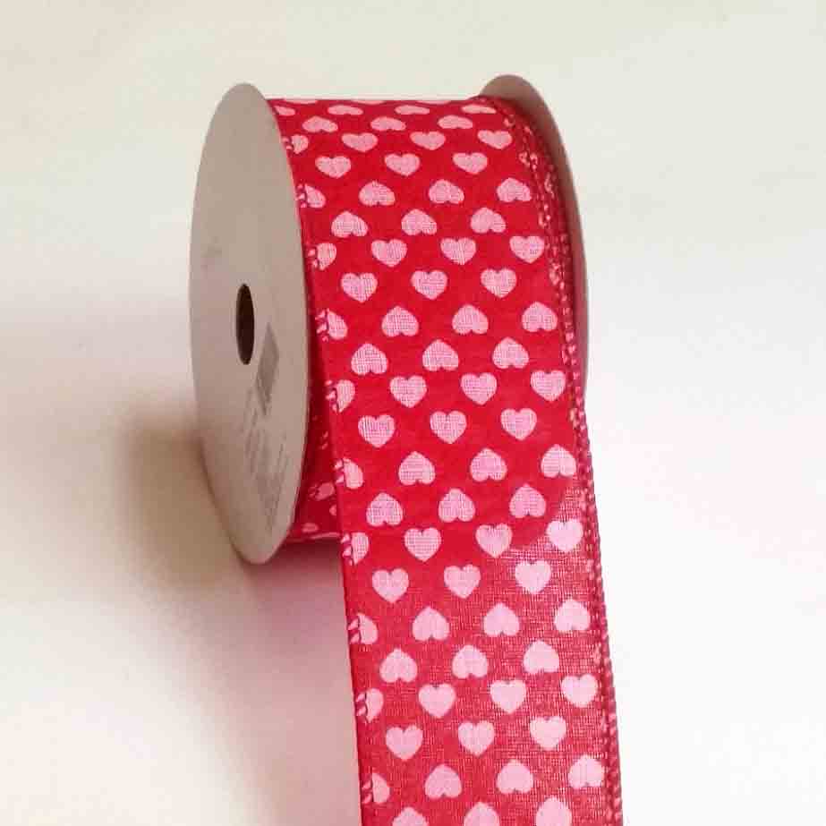 4452 - 2.5" x 10 yds Wired Luvvie Ribbon - 9.25 bolt