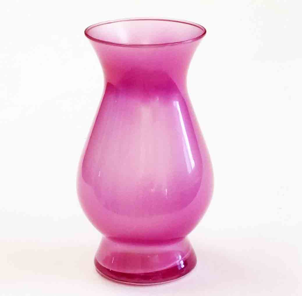 GC4061 - 10.625" Iridescent Pink Bella Vase - 7.95 ea, 7.45/6