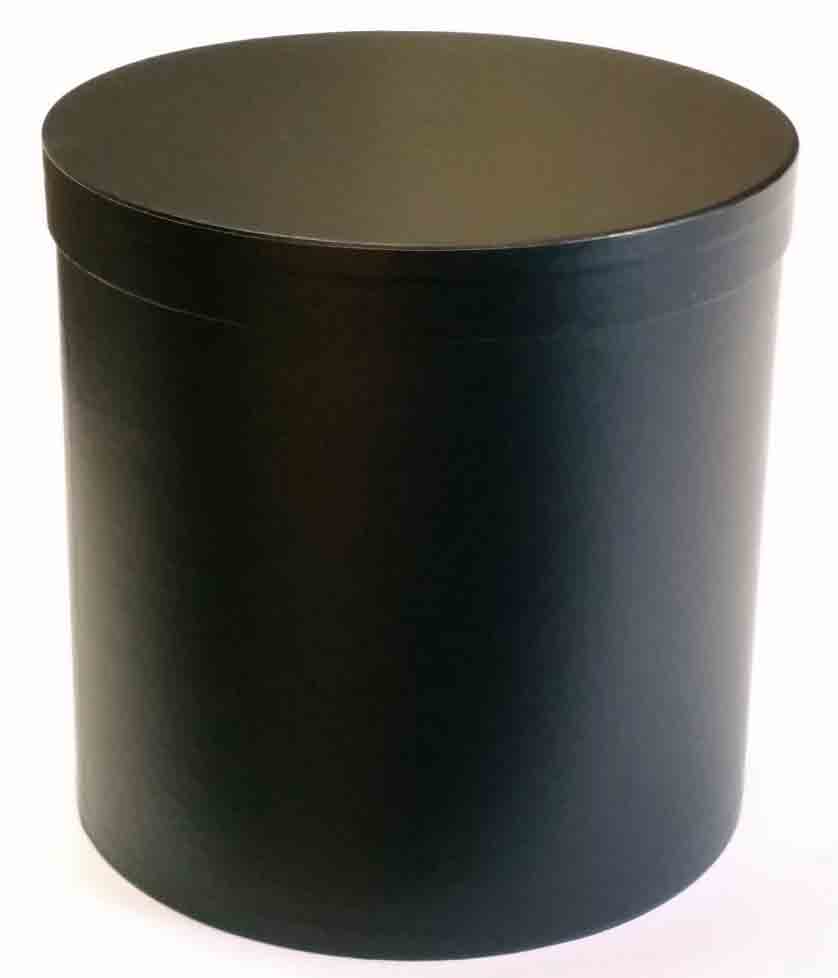 5622 - 11.8" Black Cylinder Gift Box - 60.45 Set of 4