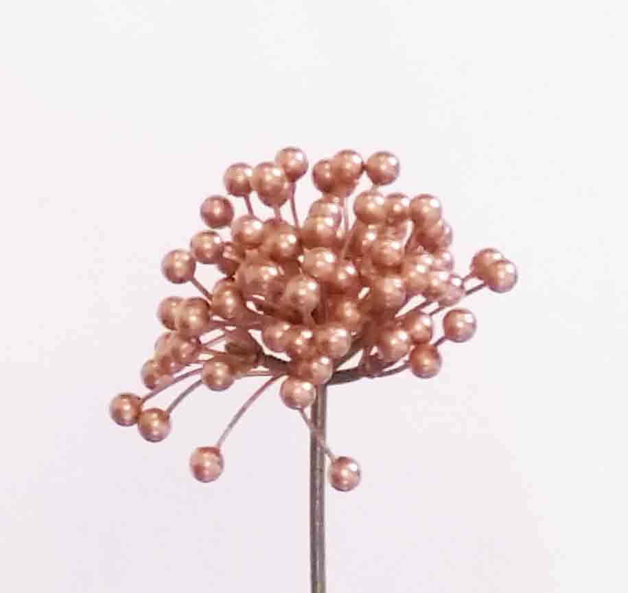 X684 - 9" Matte Gold Berry Pick - .85 ea, .60/12