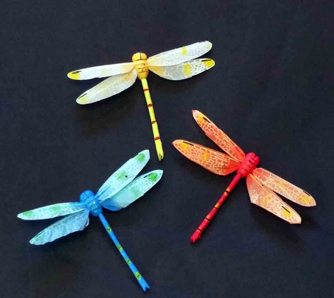 3008 - 5" Feather Dragonfly - 11.95 box of 12