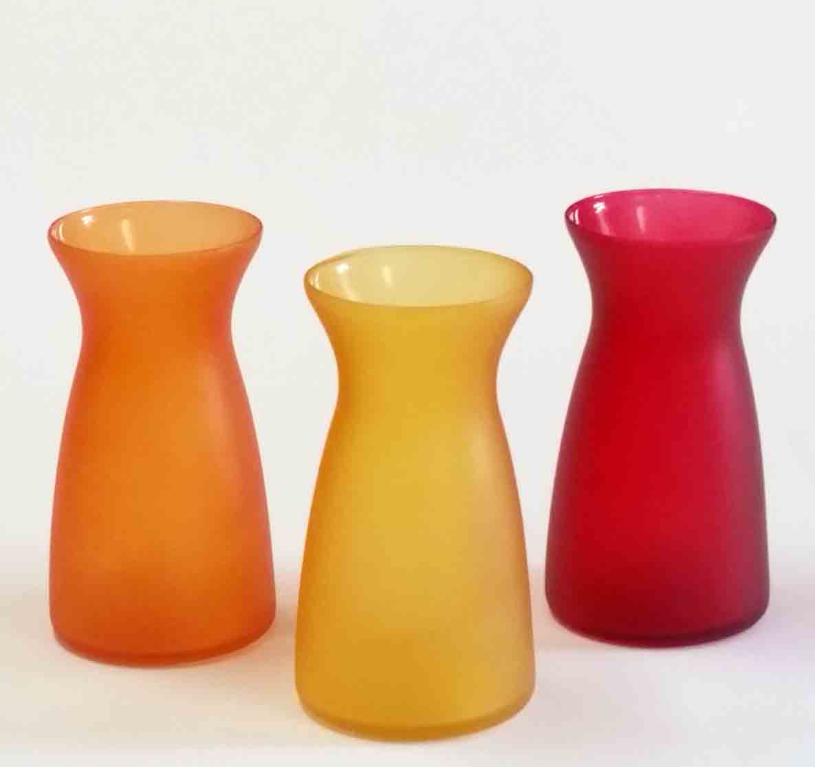 GC4118 - 6.5" Vibe Vase Assortment - 5.10 ea, 4.80/12