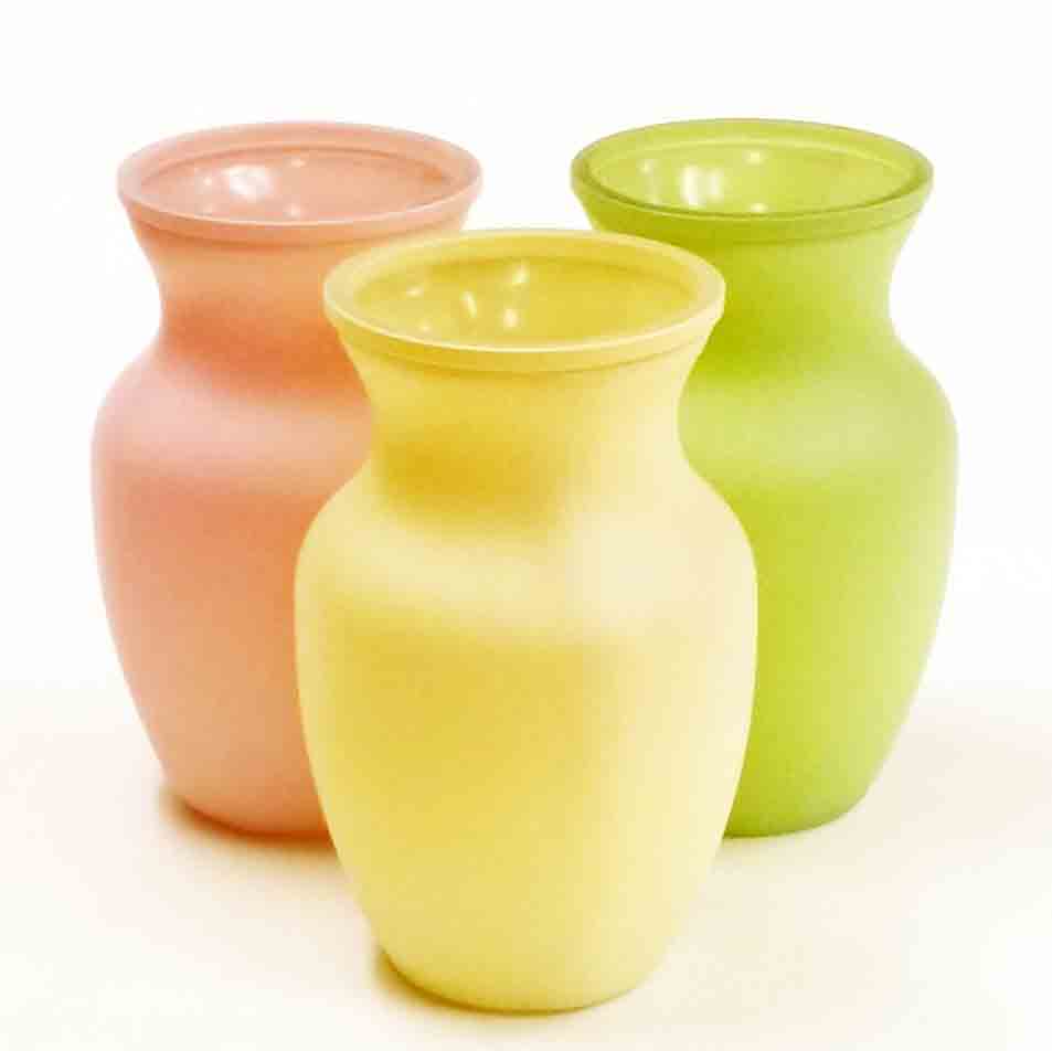GC4999 - 7.75" Petal Assortment Vase - 3.95 ea, 3.65/12