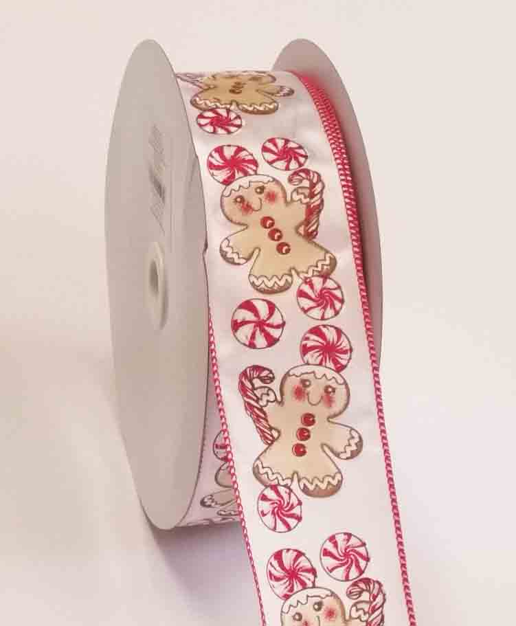 4726 - 2.5" Yummy Gingerbread Ribbon - 50 yds - 24.95 ea.