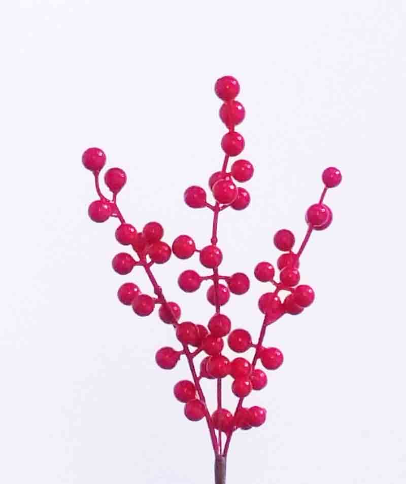 X083 - 8" Plastic Berry Pick x 3 - 1.60 ea, 12 or more 1.45 ea
