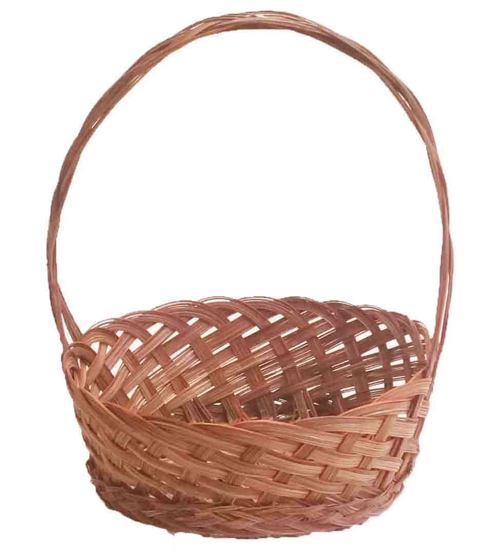6910 - 10" Coco Midrib Basket - 6.70 ea, 6.20/50
